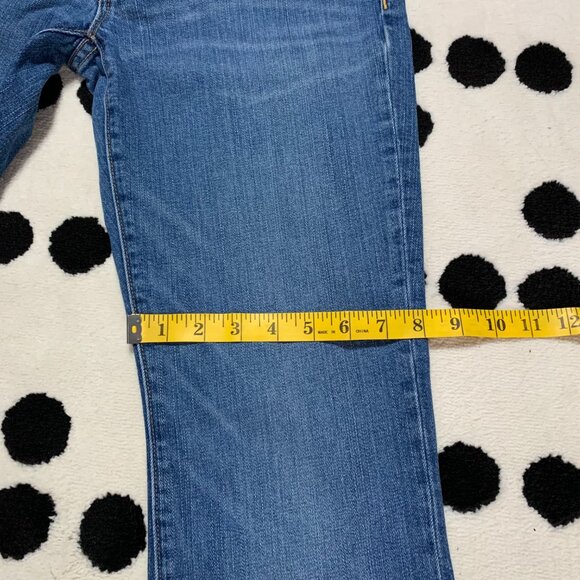 Vintage Y2K Gap I'm Curvy Low Rise Bootcut Medium Wash Denim Flare Jeans - Picture 11 of 13